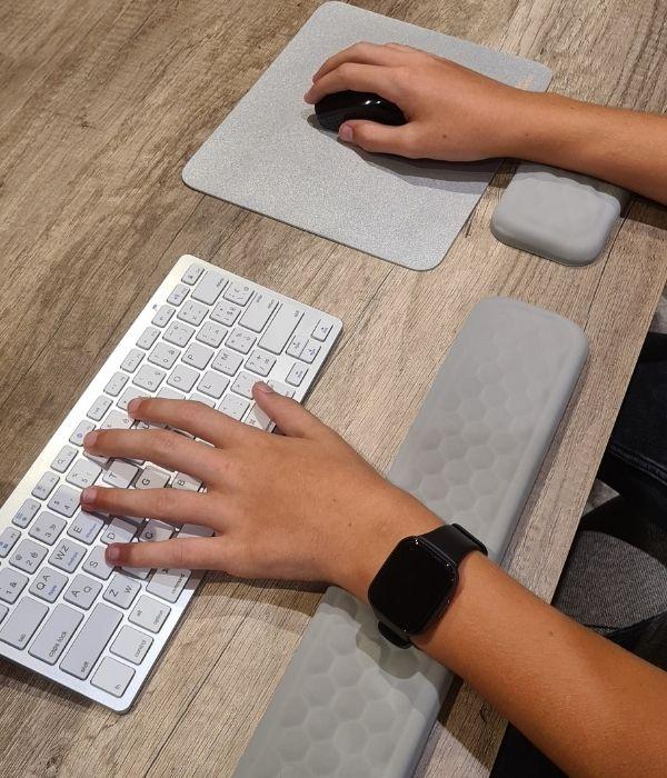 Repose-poignets ergonomiques (Lot clavier + souris) - Bureau Unique