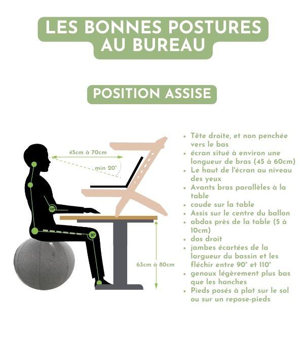 BU-Flex : Laptop de bureau assis-debout - support ergonomique en bois