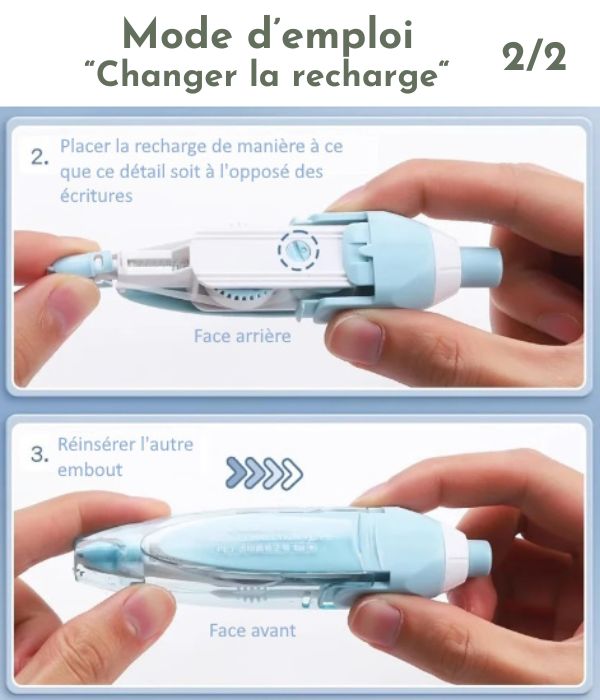 Recharges pour Correcteur rechargeable