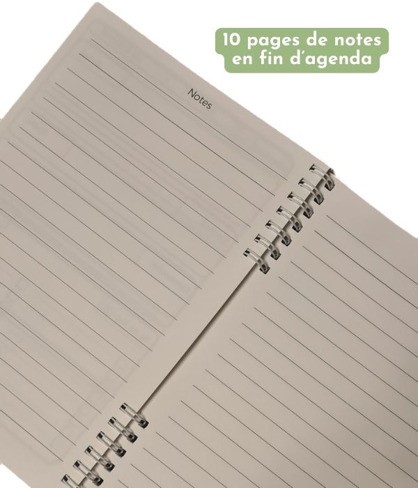 Agenda perpétuel Econotes